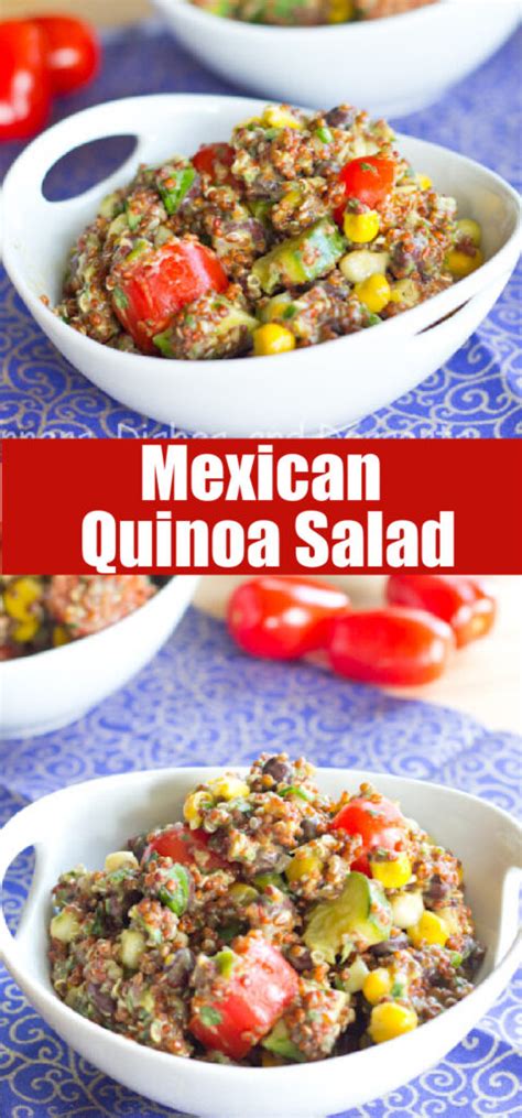 Mexican Quinoa Salad Dinners Dishes And Desserts