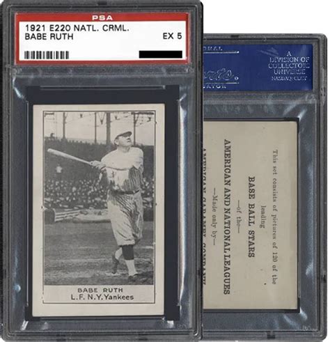 Most Expensive Babe Ruth Baseball Cards Ventured