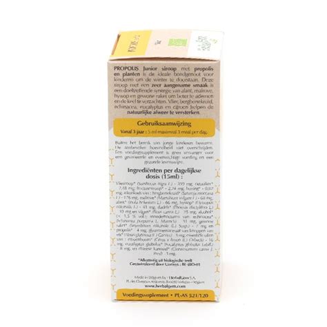 Herbalgem Propolis Junior Sirop Bio D Fenses Naturelles Aun E