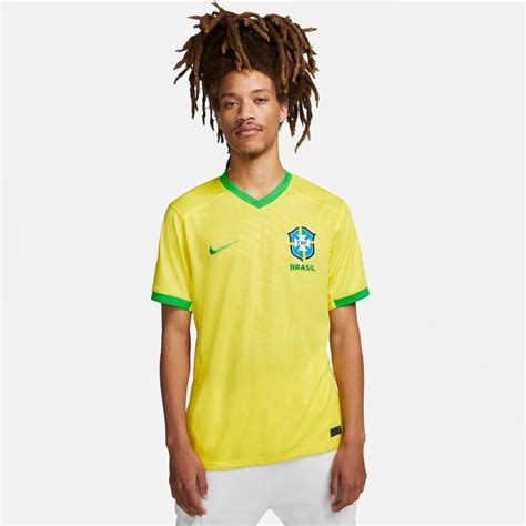 Camisa do Brasil I 2023 24 Torcedor Pro Nike Masculina em Promoção