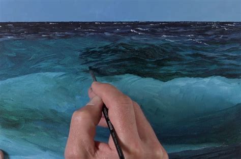 How To Paint Waves With Acrylics