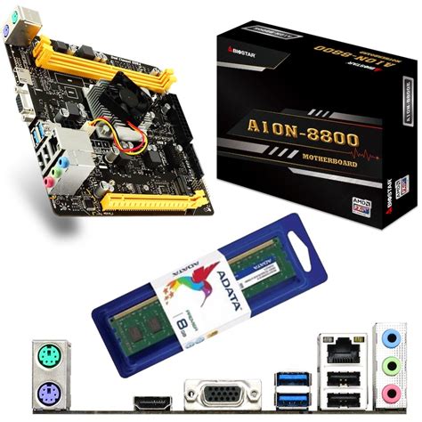 Kit De Actualizacion Gamer Amd Fx 3 4ghz Quad Core 8gb Ddr4 2 925