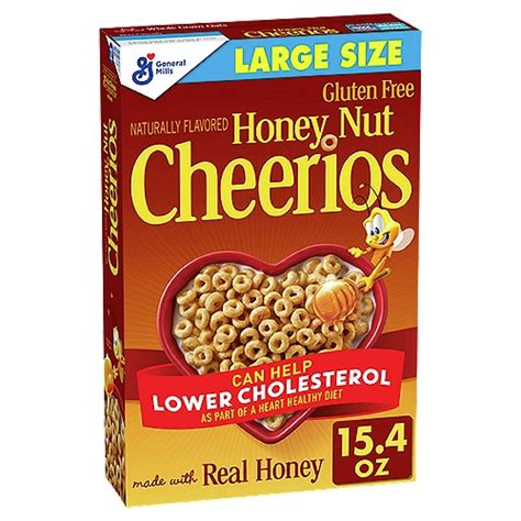 General Mills Cheerios Honey Nut Cereal Large Size 15 4 Oz The Fresh Grocer