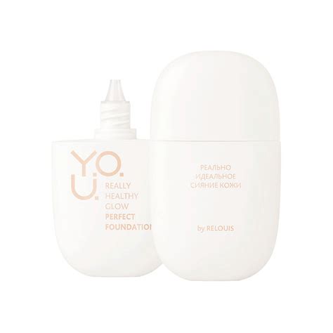 RELOUIS Основа тональная для лица Y O U REALLY HEALTHY GLOW идеальная тон Nude beige купить