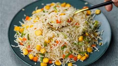 Corn Fried Rice Recipe Sweet Corn Fried Recipe Quick Corn Fried