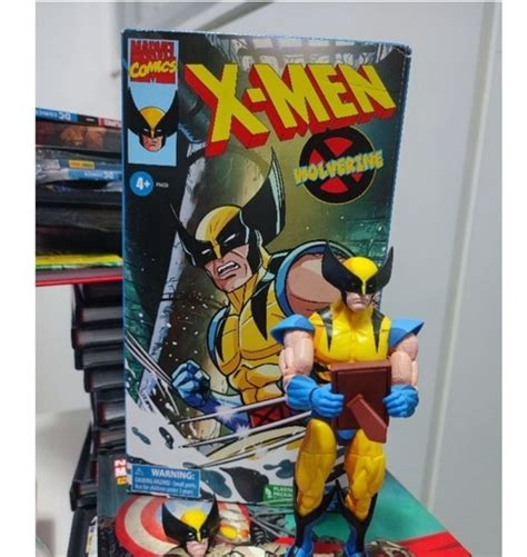 Marvel Legends X men Animated Séries 90s Vhs Wolverine Logan SAGATVR