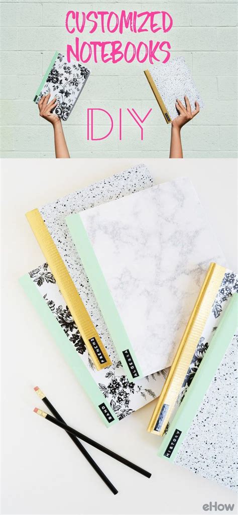 Customize Your Notebooks To Really Showcase Your Style Easy Fun And