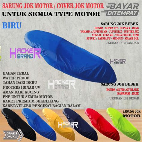 Cod Sarung Jok Motor Cover Jok Motor Pelindung Jok Motor Bebek Supra