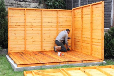 Comment Fabriquer Un Plancher Pour Un Abri De Jardin Gamm Vert