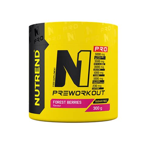 N Pro Preworkout G Nutrend Cena Dawkowanie Opinie Sklep