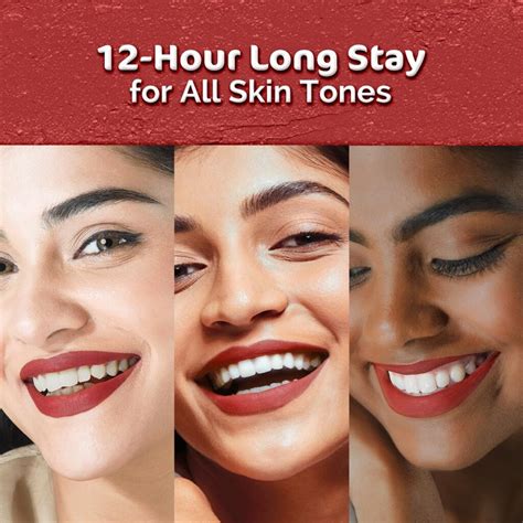 Moisture Matte Long Stay Lipstick 2g Cinnamon Nude Mamaearth