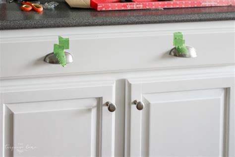 How To Make A Template To Install Cabinet Pulls Stead Dirly1988