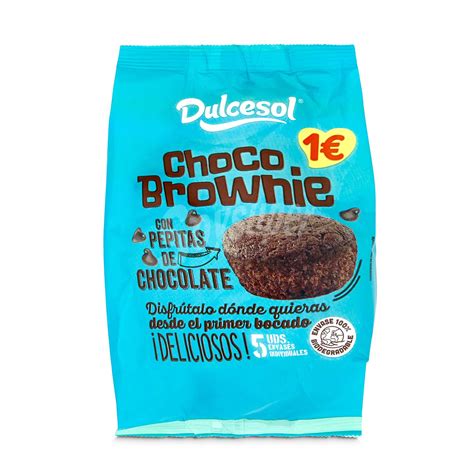 Dulcesol Mini Brownies De Chocolate Dulcesol Bolsa G