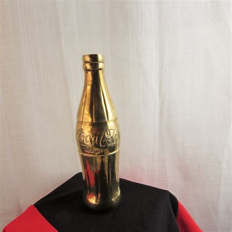 Brass Coca Cola Bottle Etsy