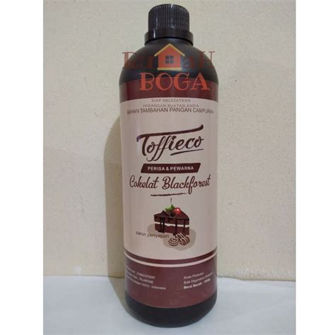 Jual Pasta Perisa TOFFIECO Tofieco Coklat Cokelat Blackforest Black