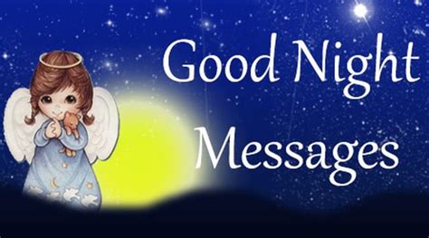 Good Night Messages Sweet Goodnight Wishes And Text Messages