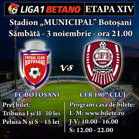 Fc Botosani Cfr Cluj