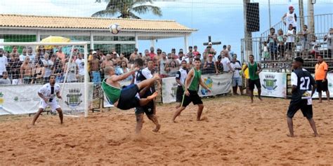 Torneio De Beach Soccer Leva P Blico Ao Del Rio Na Praia De Jo O