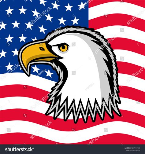 Bald Eagle Symbol North America เวกเตอร์สต็อก ปลอดค่าลิขสิทธิ์ 1217213908 Shutterstock