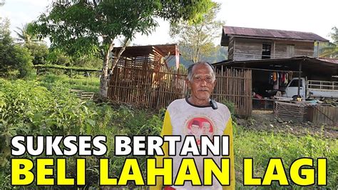 BUAH KERJA KERAS MBAH SAMUN PETANI TRANSMIGRASI ASAL MAGETAN KINI