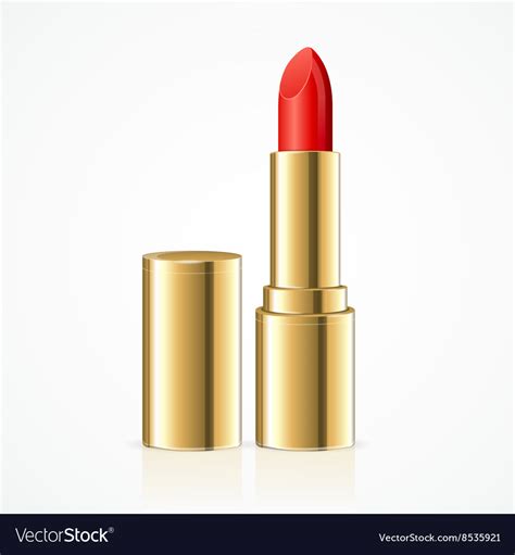 Red Lipstick Royalty Free Vector Image Vectorstock