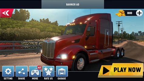 Truck Game Ui Behance