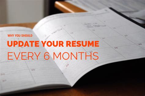 Why You Should Update Your Resume Every 6 Months Re Post Panash