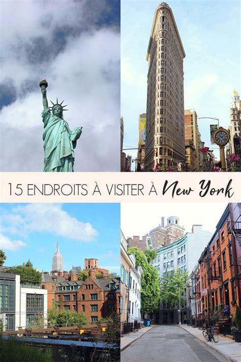 15 endroits à visiter à New York Road trip usa Endroits à visiter A