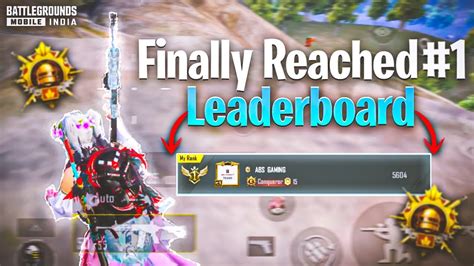 😱 Finally Reached Leaderboard 1 Solo Conqueror 😱 Iphonexr1111pro