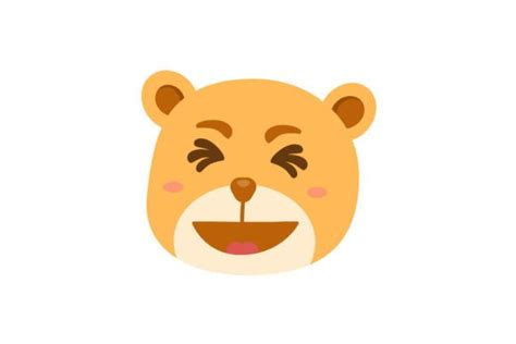 Cute Bear Face Clip Art