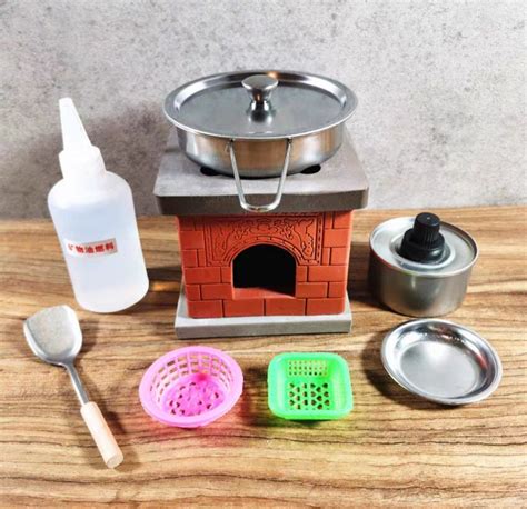 Real Working Mini Kitchen Set Can Cook Real Mini Food For Tiny Etsy