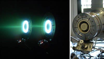 Space in Images - 2007 - 08 - ALTA’s HT-100 Hall effect thruster for ...