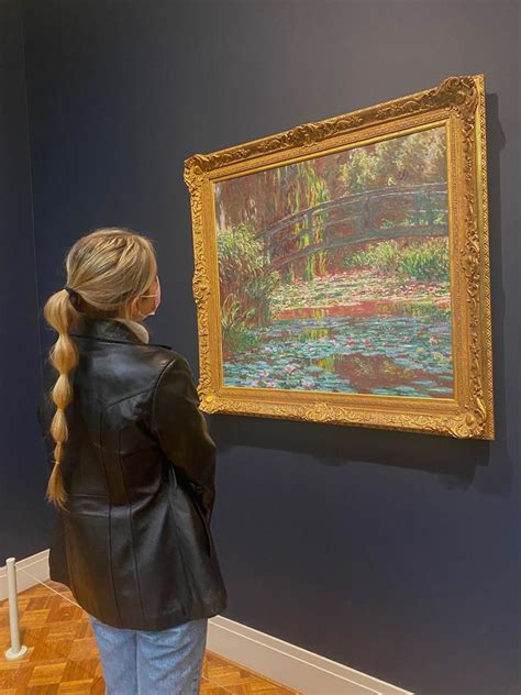 Water Lily Pond Art by Claude Monet