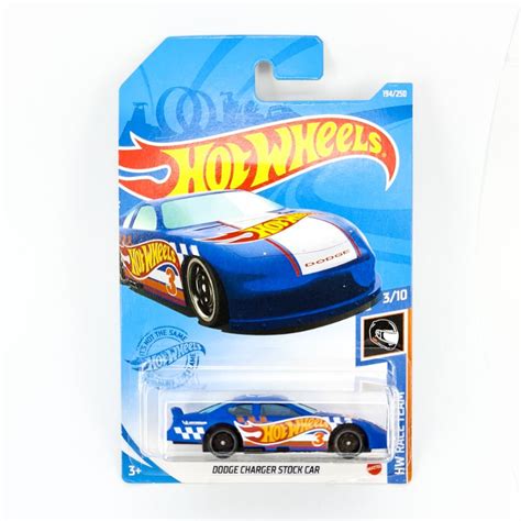Hot Wheels Dodge Charger Stock Car Shopee Malaysia