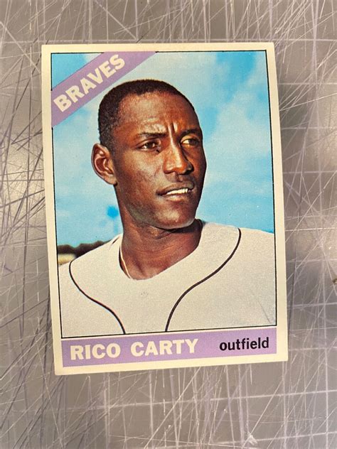 Topps Rico Carty Atlanta Braves Baseball Card Nm Mt Ebay