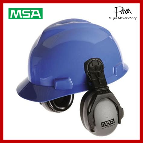 Msa Sound Control Hpe Cap Mounted Earmuff Nrr 27db Shopee Malaysia