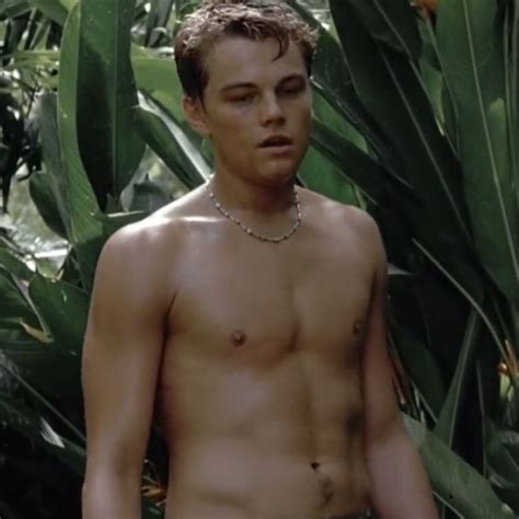 Leonardo DiCaprio The Beach Leonardo Dicaprio Shirtless Leonardo