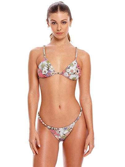 Buy Agua Bendita Belle Bikini Top Floral At Off Editorialist