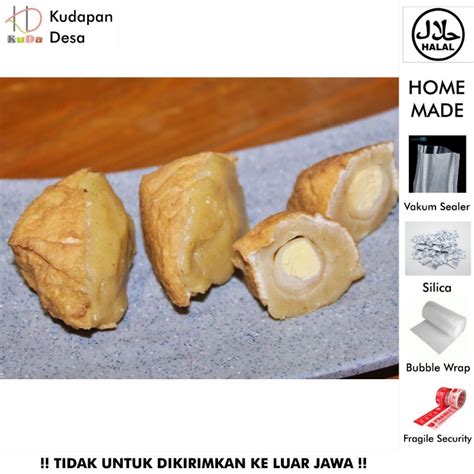 Jual Kudapan Desa Tahu Bakso Aci Isi Telur Puyuh Size Besar Tahu