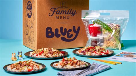 Bluey Family Menus arrive across the US with Home Chef! - Bluey ...