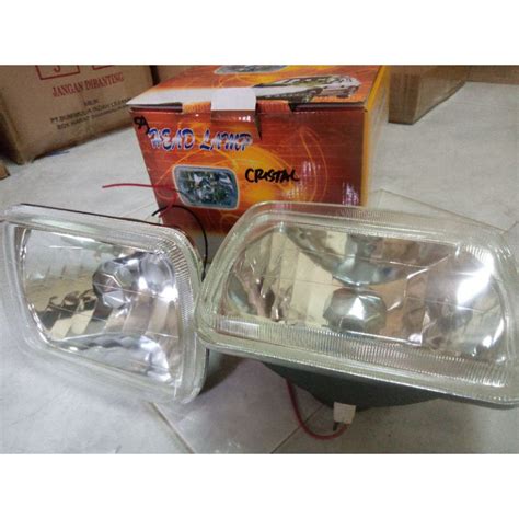 Jual Lampu Kotak 7 Inch Kristal H 4 Universal Taft Gt Kijang Carry