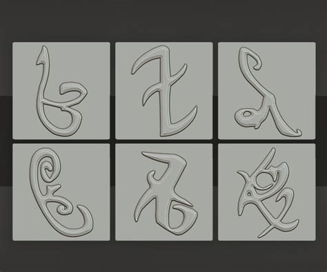 Artstation Stylized Magic Runesv2 Brushes