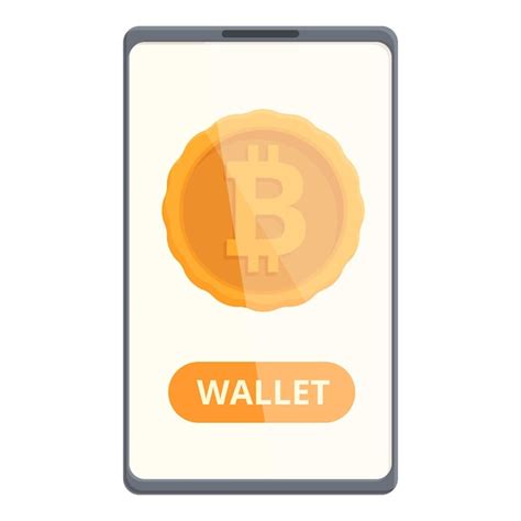 Premium Vector Online Digital Wallet Icon Cartoon Vector Crypto Money