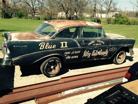 Blue II: A Former Local Drag Racing Legend 56 Chevy - Street Muscle