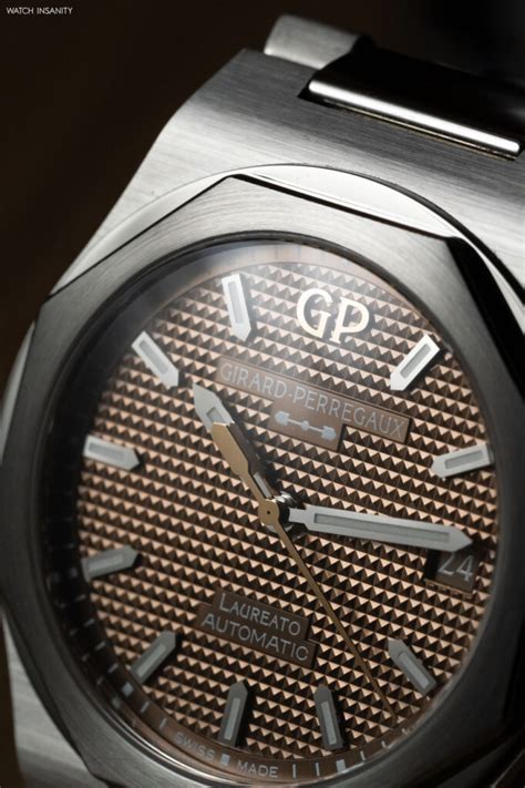 Girard Perregaux Laureato Mm Copper A Work Of Light Watch Insanity