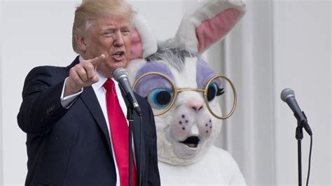 People Think Sean Spicer Wore The Bunny Costume At The White House Egg