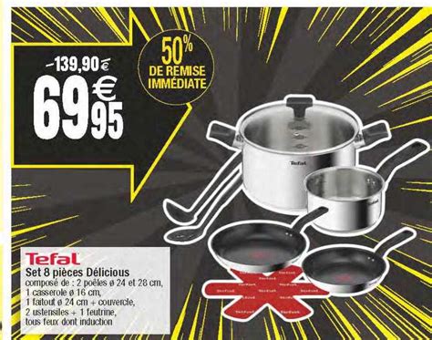 Promo Set Pi Ces D Licious Tefal Chez Migros France Icatalogue Fr