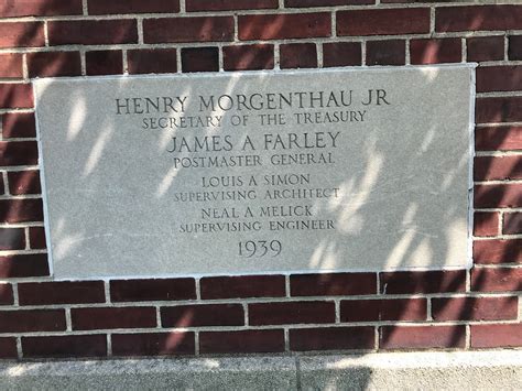 Nutley New Jersey Post Office 07110 Cornerstone — Post Office Fans