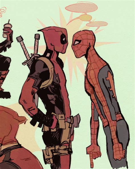 Marvel Funny Marvel Memes Spideypool Comic Deadpool X Spiderman Wow