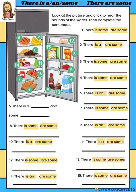 food edition worksheet english